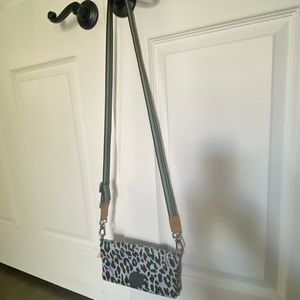 Consuela Uptown Crossbody- Purple Leopard